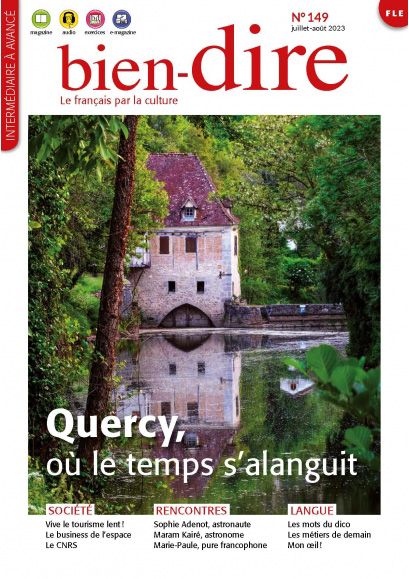 French Audio Magazine Bien-dire - From France for learners of French